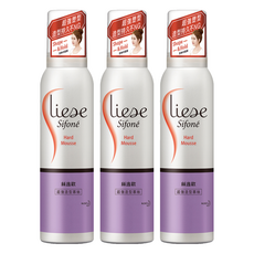 Liese 莉婕 絲逸歡 超強造型慕, 150g, 3瓶