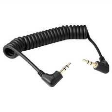 Saramonic 楓笛 SR-CS350 音源連接線 3.5mm TRS 麥克風插孔 捲線設計 相容 TRRS, 1條