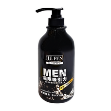 Jie Fen 潔芬生活 MEN極限吸引力 香水沐浴露 黑境烏木, 750ml, 1瓶