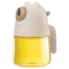 WE CHAMP 小熊按壓式噴油瓶 Z0083 300ml, 奶油白, 1個, 單件