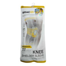 BRACOO 奔酷 高效透氣支撐護膝套 KP41, 1件