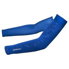 atlas 亞特力士 壓光迷彩涼感抗UV袖套 AA-566 L 藍色, 1雙