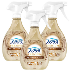 febreze 風倍清 W Premium 織物除菌消臭噴霧 無香, 370ml, 3瓶