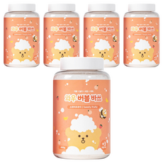 Aguard 泡泡入浴粉 甜蜜果香 1罐, 5罐, 400g