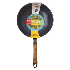 優得 好煮意 IH炒鍋 30cm 導熱迅速 不沾塗層 圓角寬邊, 1個