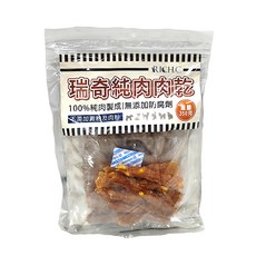 RICH.C 瑞奇 純肉肉乾 350克, 起司雞肉條, 100%純肉製成, 無添加防腐劑, 不添加澱粉及肉粉, 雞肉, 350g, 1包