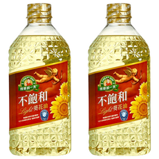 得意的一天 不飽和葵花油 Light 100%精製葵花油 健康好選擇, 1.58L, 2瓶