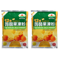 FAIRSEN 惠昇食品 12倍蒟蒻果凍粉, 台灣製造，品質安心, Q滑有彈性，清爽可口, 1kg, 2包