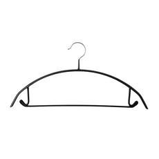 comet 寬肩弧形防滑衣架, 黑色, 30個