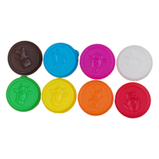 風車圖書 創意小麥黏土，8色黏土套裝, 8色, 460g, 1組