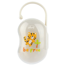 Chicco Easy Box 可掛式奶嘴收納盒, 老虎灰, 1個