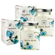 Forest BOX 森林盒子 異想花園白麝香擴香膏 - 沉穩木質調，人氣首選，耐聞麝香， 迷漾氣息, 2罐, 100g