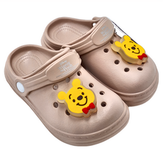 BORUI 柏睿鞋業 兒童款 電燈飾釦洞洞涼鞋 造型防水園丁鞋