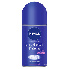 NIVEA 妮維雅 止汗爽身乳液 經典呵護 滾珠瓶, 50ml, 1瓶