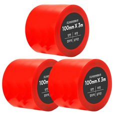 DADA 超強力雙面膠帶 Set 3個, 100mm*3m, 透明