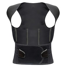 昇瑋 防駝背背心 黑色, 1件