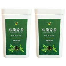 龍源茶品 鑫龍源 杉林溪清香甘醇翠嫩烏龍綠茶葉, 50g, 1入, 2罐