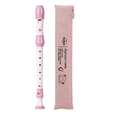 DABell 德式高音直笛 DSR-310G, 粉色, 附收納袋，兒童入門樂器首選, 1個