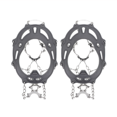 comet 戶外防滑鍊爪 附魔鬼氈 2個 + 收納袋, 灰色