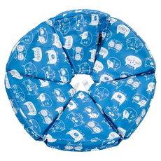 Mon bebe 夢貝貝 輕量防水海綿頭套 脖圍19-23公分 半徑13公分 70克, 深藍色, 1個