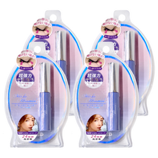 Miche Bloomin 蜜絲綸美 美睫毛膠 超黏著升級版5ml 超強力 24小時高密度 防水測試, 透明色, 4支