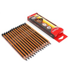 Maped HB三角粗筆桿習字筆12支 - 抓握更舒適, 1盒, 單色