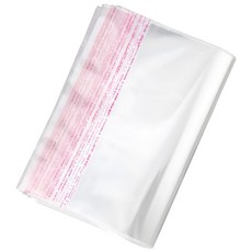 OPP自黏袋 花刀 有孔 平整切面 防爆 多種尺寸, 100張, 5包