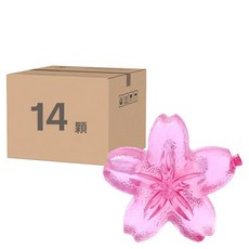 蕉蕉購物 櫻花形保冷環保冰塊 14顆, 1組