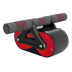 二代坦克輪 自動回彈健腹輪 95cm 紅色