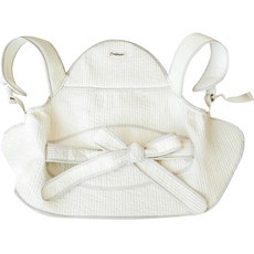 Babyggo 背心式純棉傳統背巾 基本四季款, 米白色