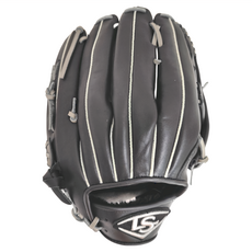 LOUISVILLE Slugger經典系列 2.0 LS 棒壘手套 雙十字, 硬式牛皮, ONE SIZE, 黑色, 1個