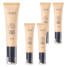 L'EGERE 橙花原液保濕BB霜 SPF25 #01 潤色遮瑕 保濕提亮 毛孔隱形 物理防曬, #01自然, 35ml, 5條