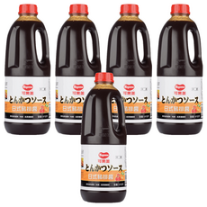 KAGOME 可果美 日式豬排香醋 中濃, 1.67L, 5瓶