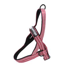 Hurtta 納維亞馬鞍式訓練胸背 - 櫻桃紅, 55cm, 1件