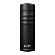 KyOCERa 京瓷 mb-17sbk 旋蓋式保溫杯500ml(沉穩黑), 沉穩黑, 500ml, 1入