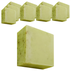 命運好好玩 菲菲 神級除穢艾草皂 (100g/個) - 天然草本、除穢淨身、溫和潔淨, 10個