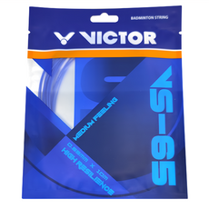 VICTOR 勝利體育 羽拍線 VS65F 尼龍材質 藍色 10條裝 台灣製, 0.65mm x 10m, 1盒