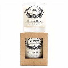 KLINTA 45小時 香氛按摩蠟燭, 蜂蜜&燕麥, 200ml, 386g, 1入