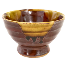 古瀨戶高台煎茶碗 - 日本製，寬10cm，高7.5cm，容量180mL，陶瓷材質, 1個