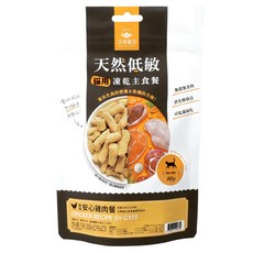 DOG CAT STAR 汪喵星球 全齡貓 天然低敏凍乾主食餐 80g 安心餐, 雞肉, 1包