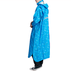 PEANUTS 史努比 成人尼套頭式背包雨衣 身高 156~165cm適用