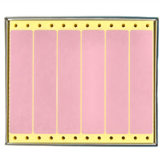 華麗牌 電腦列印標籤 單排 WL-5009R 紅色, 900張, 1盒