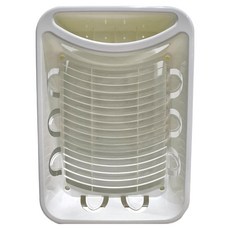 KEYWAY 聯府 千葉滴水碗盤架 470 x 338 x 149mm, 1層, 白色, 1個