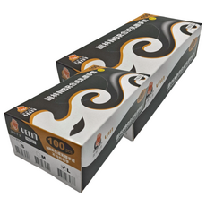 YELIN 誼林 NBR 合成乳膠手套 YN-211 - L 碼 100入 不分左右手, 黑色, 2盒