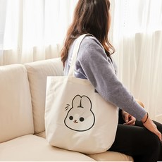 machiko ㄇㄚˊ幾兔帆布肩背袋