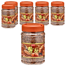 盛香珍 豐葵香瓜子桶 焦糖風味, 730g, 6罐