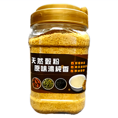 品鮮生活 純黃金亞麻杏仁粉 400g, 原味濃純香, 天然穀粉, 低溫烘焙, 開平即食, 1罐