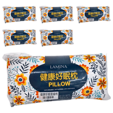 LAMINA 樂米娜 健康好眠壓縮枕, 6個, 花