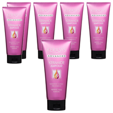 KERASYS 專業安瓶熱損護髮素, 角蛋白神經醯胺, 修護受損髮絲, 200ml, 6條