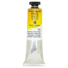 SENNELIER 申內利爾 Rive里夫專家級油畫顏料 一般色 中鎘黃 代用 N130312.541, 40ml, 1色